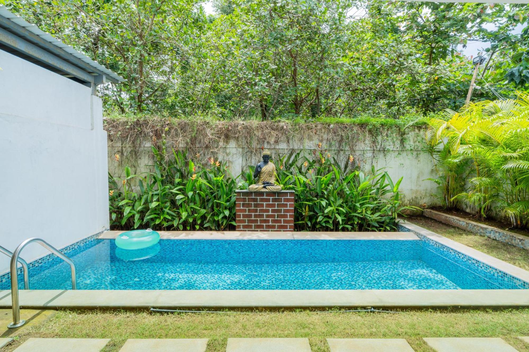 Elivaas 3 Bhk Pvt Pool & Bar - Villa Valerie Oxel ภายนอก รูปภาพ