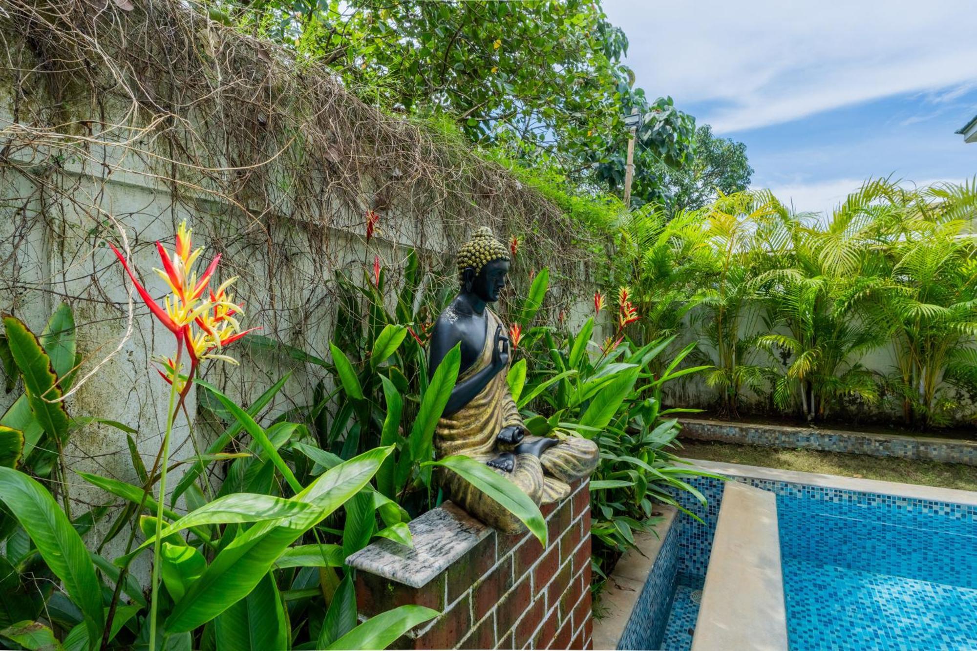 Elivaas 3 Bhk Pvt Pool & Bar - Villa Valerie Oxel ภายนอก รูปภาพ