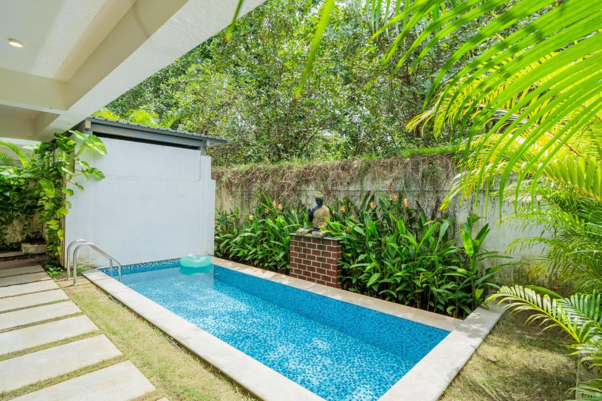 Elivaas 3 Bhk Pvt Pool & Bar - Villa Valerie Oxel ภายนอก รูปภาพ