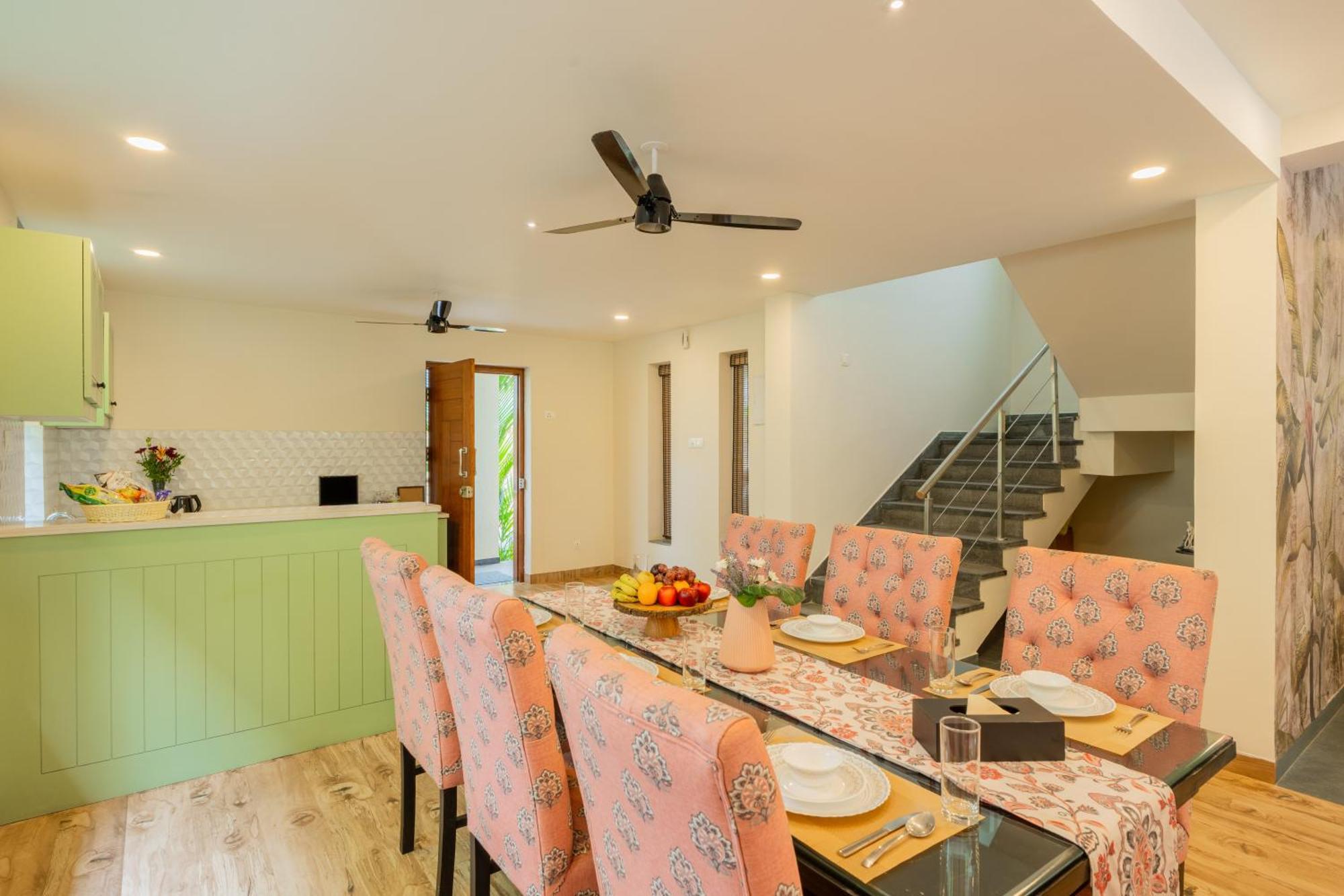 Elivaas 3 Bhk Pvt Pool & Bar - Villa Valerie Oxel ภายนอก รูปภาพ